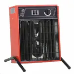 Electric fan heater, 5kW, 230V